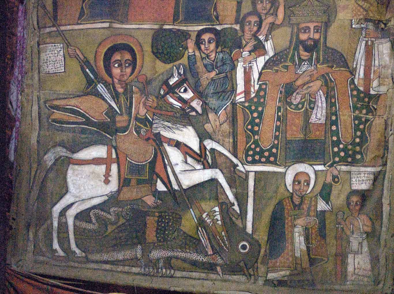 Affresci nella chiesa di St. George