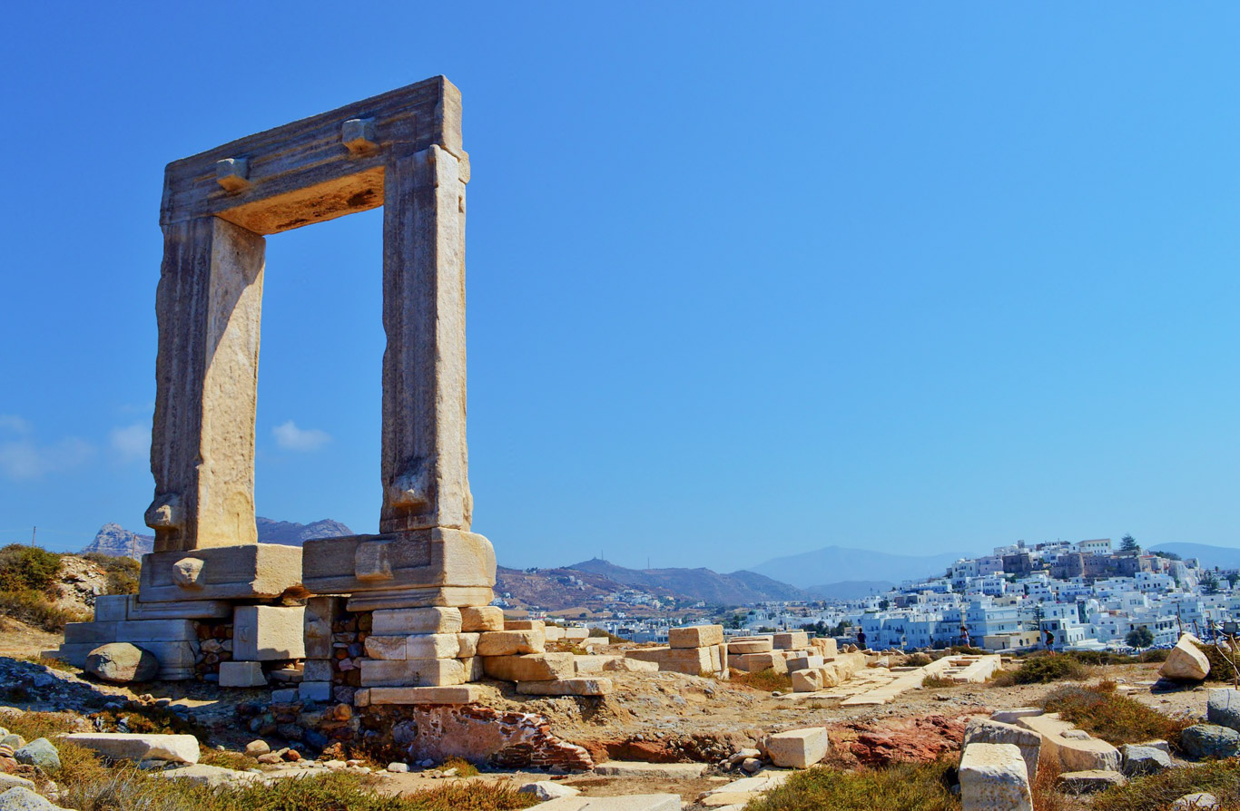 Antiche rovine in Grecia