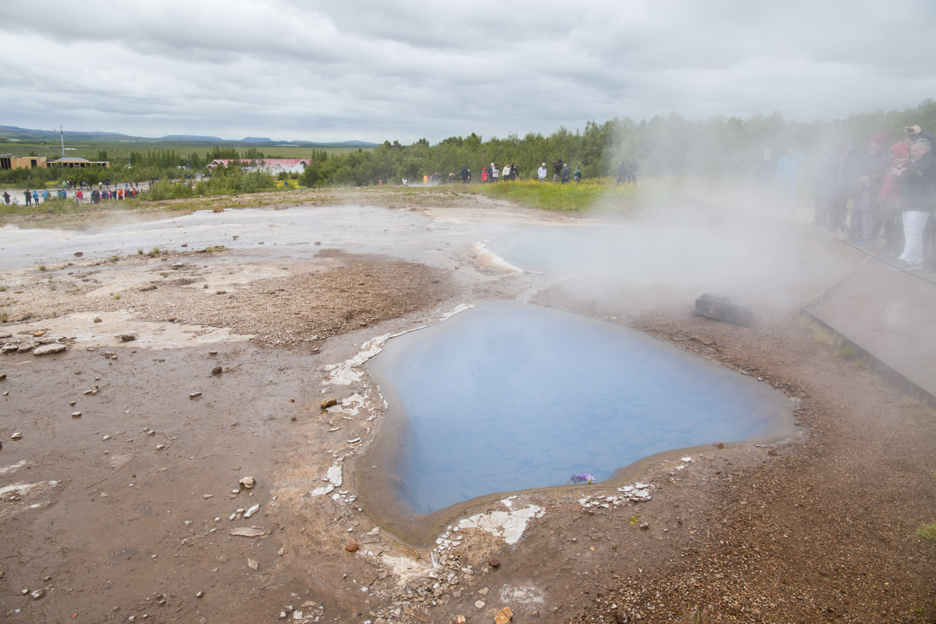 Geyser in Islanda lungo il Golden Circle