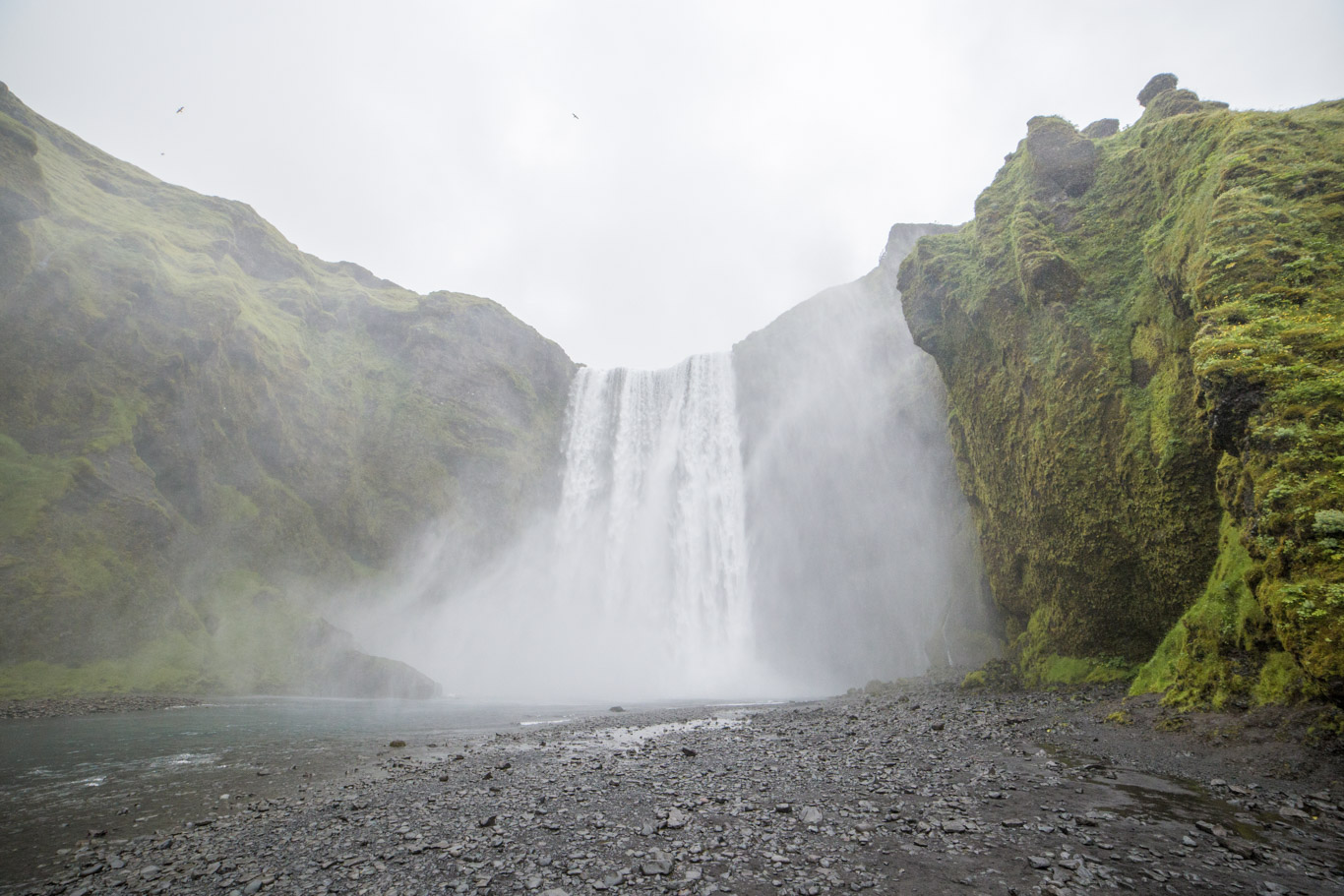 cascata di Skogafoss in Islanda