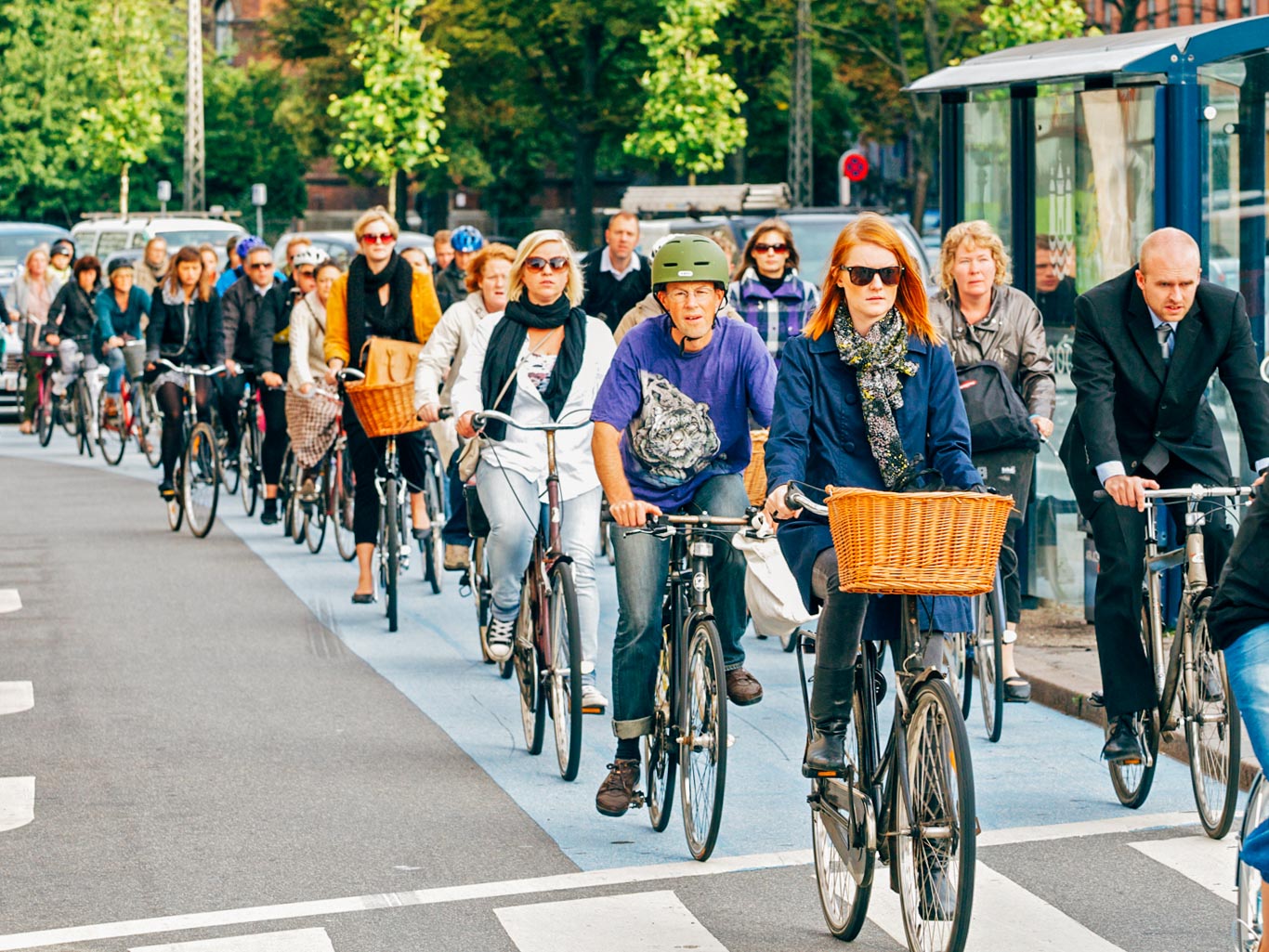 Copenaghen in bici