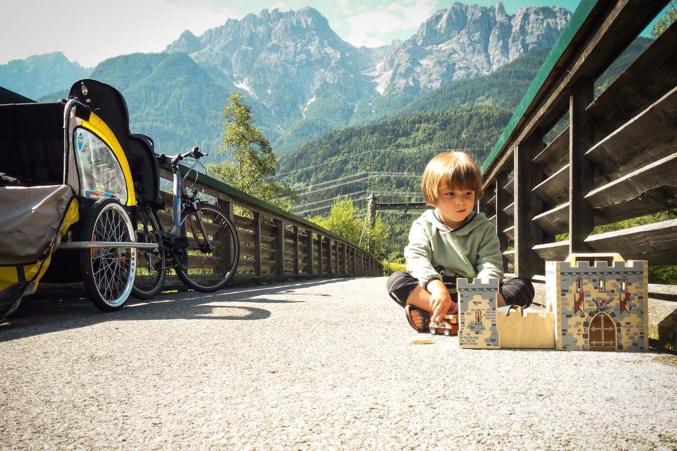 Ciclabile della Drava per famiglie