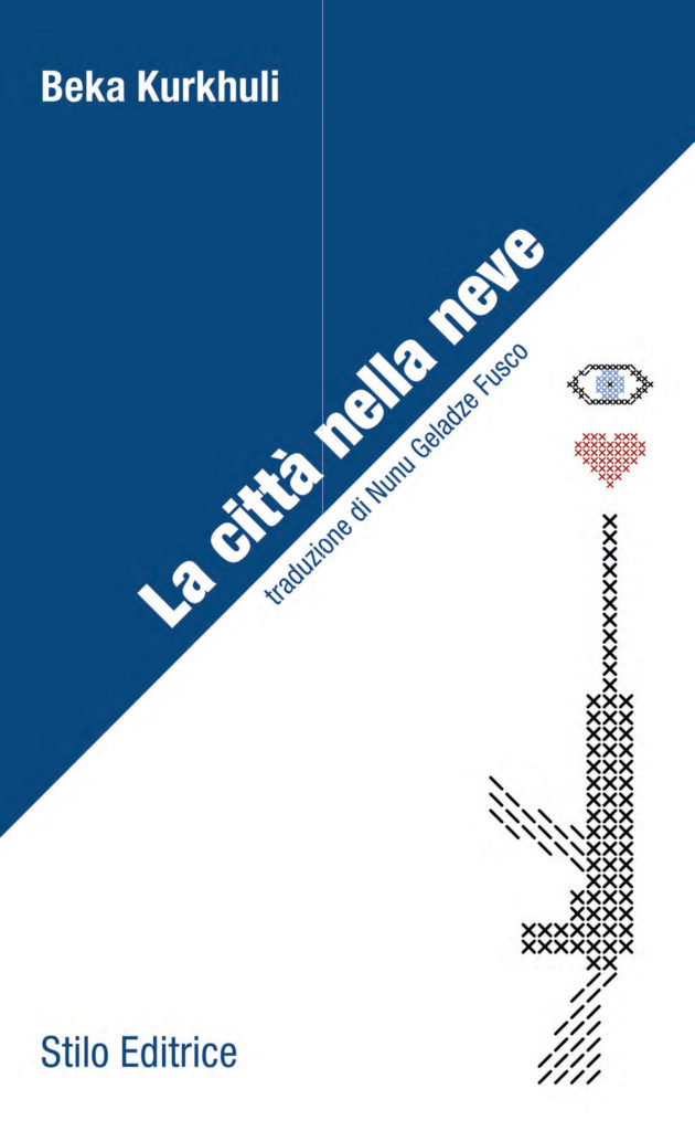 Copertina del libro "La città nella neve" di Beka Kurkhuli