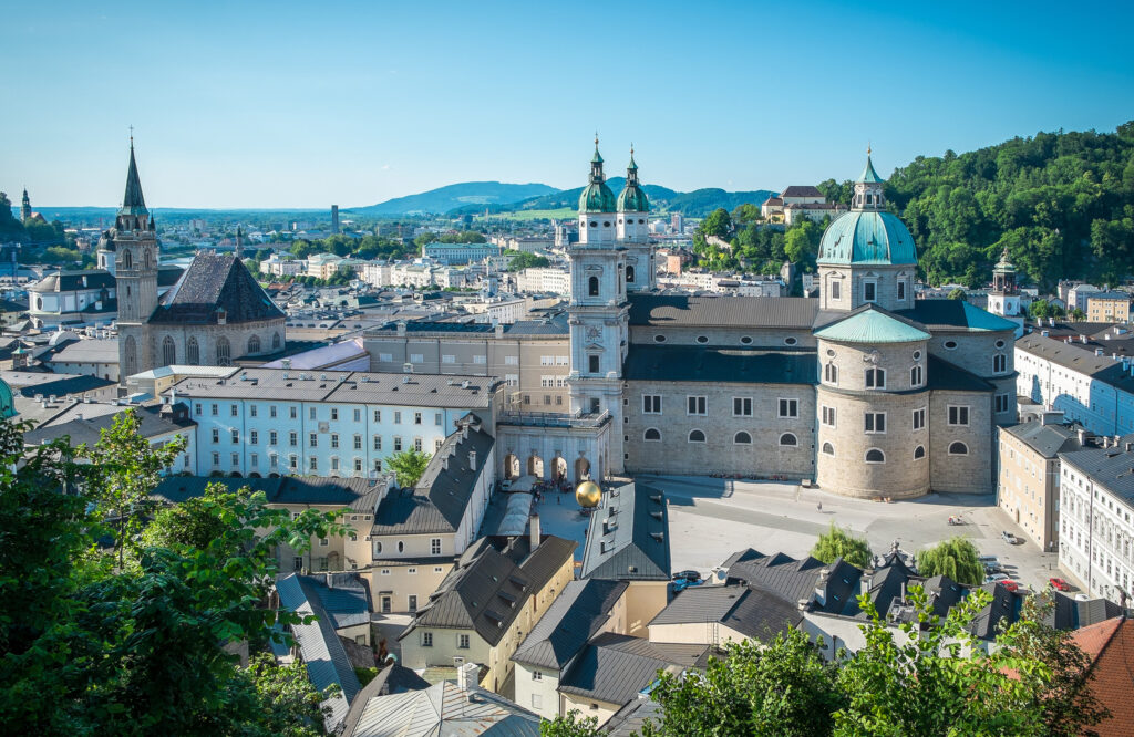 Dettaglio della città austriaca di Linz.