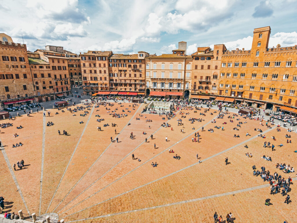 Piazza del Campo, Siena, Tuscany