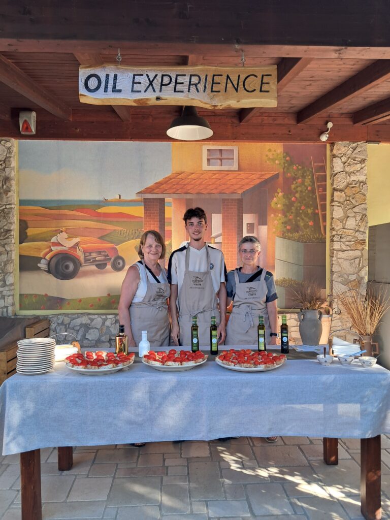 Olive oil tasting experience at a Puglia masseria
